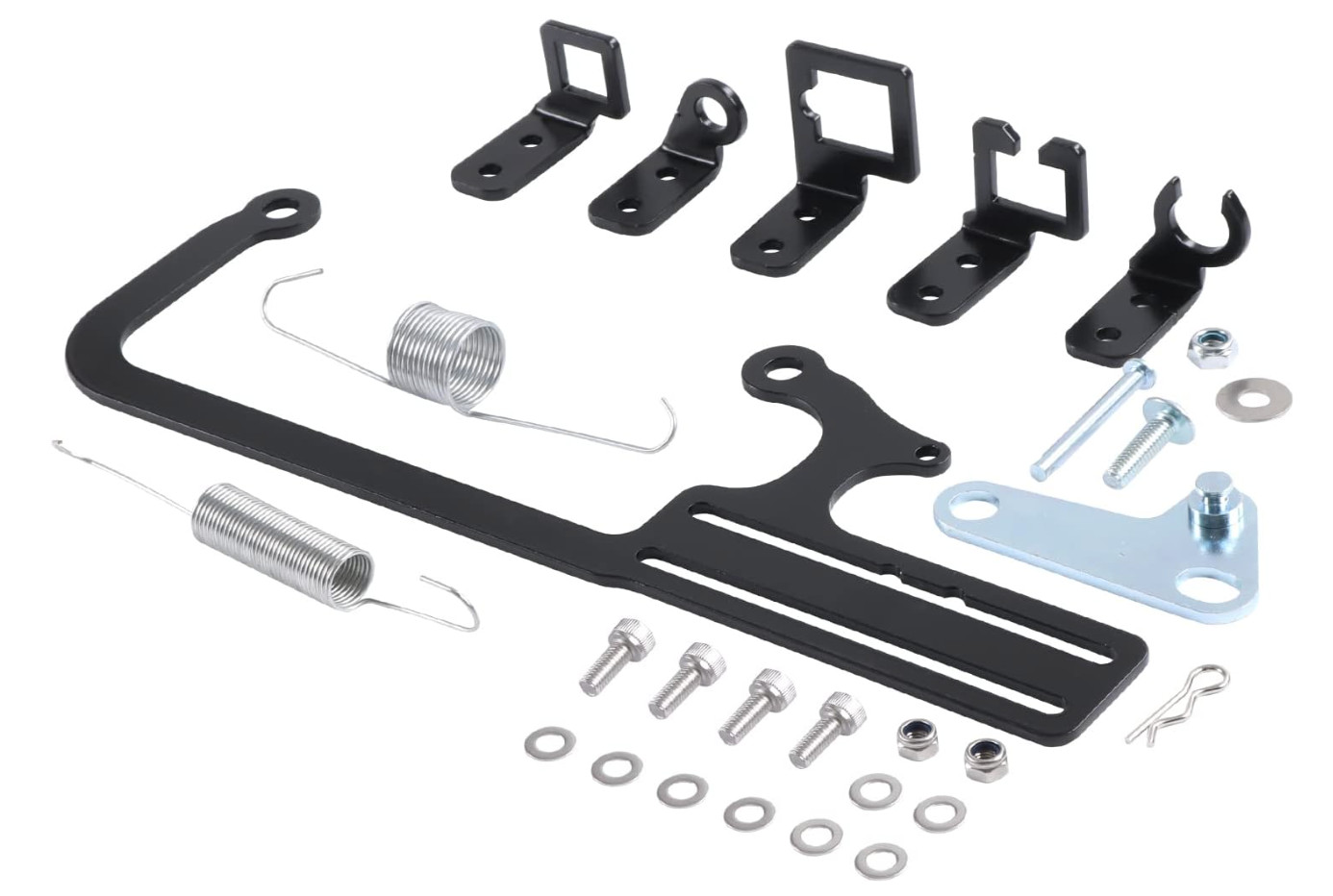 Carb / EFI Throttle & Kickdown Cable Mount Bracket Kit – Steel