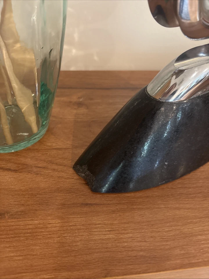 Nambe Metal Rock Wine Rack Neil Cohen Wine Liquor, Bottle Holder Bar Art - Image 3 of 4