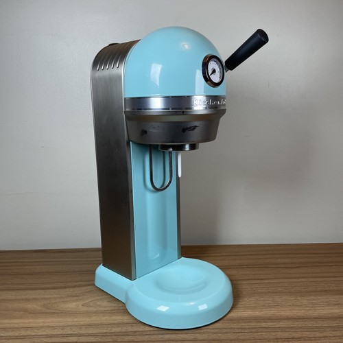 Kitchen Aid Soda Stream Heavy Duty Sparkling Beverage Maker KSS1121AQ Aqua Sky