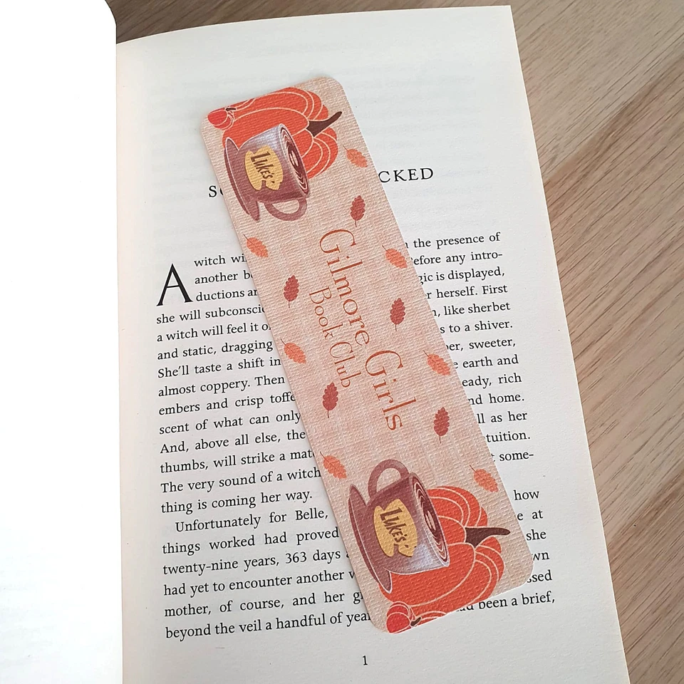 Gilmore Girls Book Club Inspired Bookmark | Personalised Bookmark Gift