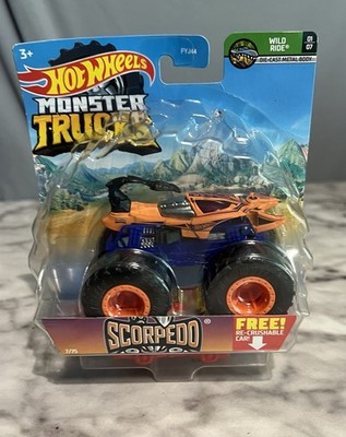 Hot Wheels Monster Truck  Scorpedo NEW ON CARD Fyj44