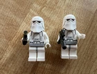 Lego Star Wars, Hoth Snow Trooper, Mini Figure Set Of Two