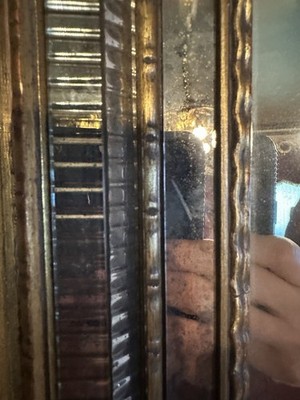 LARGE VENETIAN MIRROR ,MID CENTURY MIRROR ,HOLLYWOOD REGENCY GILTWOOD MIRROR