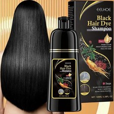 Hair Dye Shampoo 3 in 1 Hair Shampoo Instant Hair Dye Herbal Ingredients