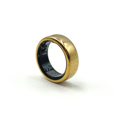 Oura Ring Gen 3 Horizon - Titanium - Size 09 - Gold - HEAVILY SCRATCHED 