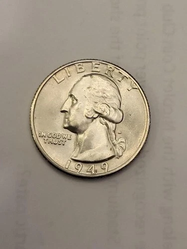 1949 Washington Quarter FLASHY UNCIRCULATED !!!