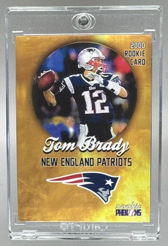 Tom Brady 2000 Rookie Phenoms RC