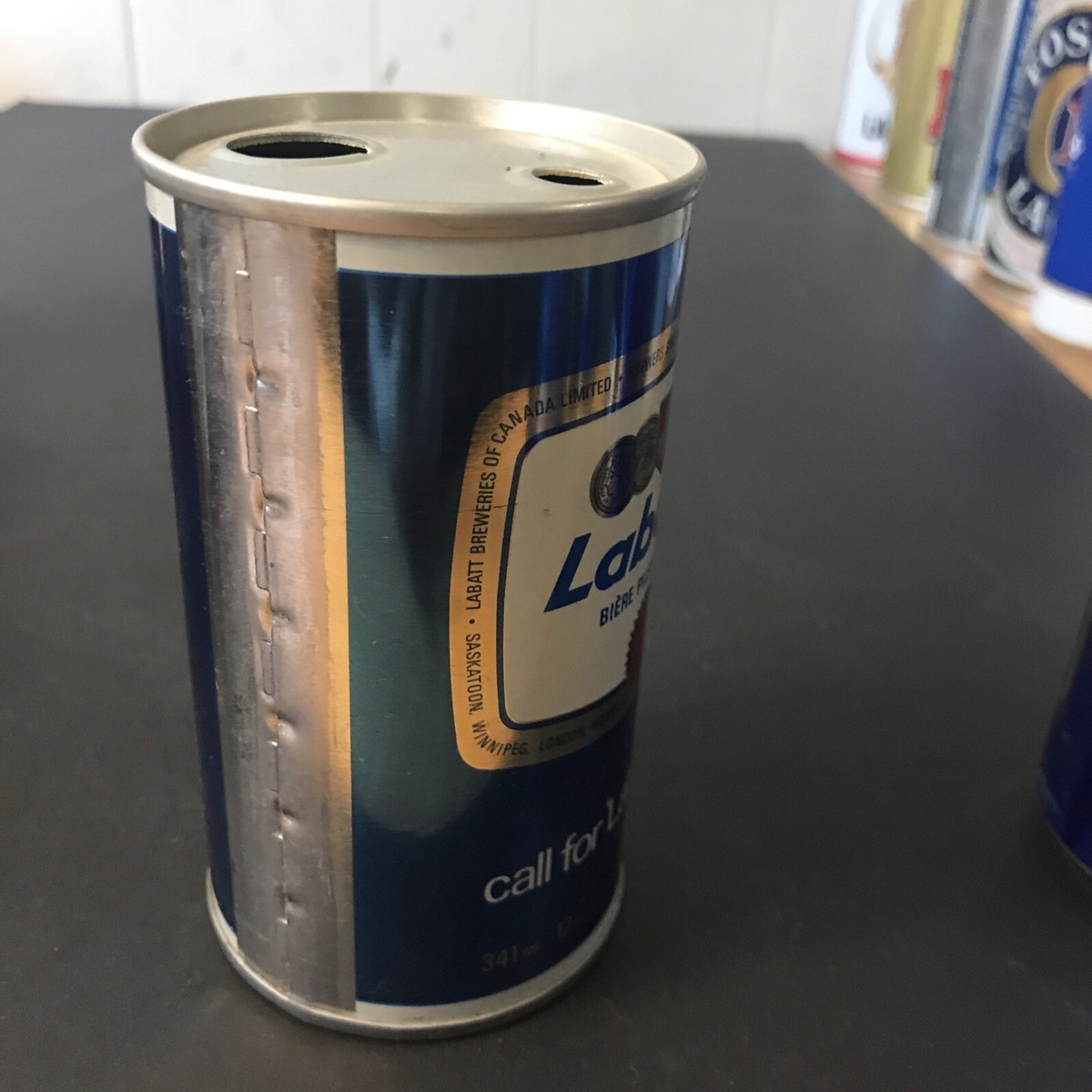 Labatts Blue Vintage Beer Can Collection (Lot Of 4 Rare
