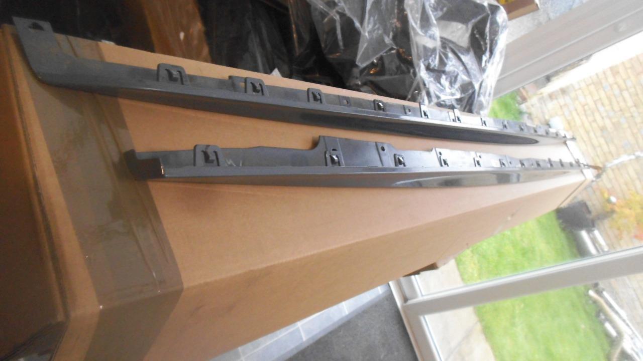 1 PAIR BMW F40 M SPORT LOWER SIDE SKIRTS GREY GENUINE 51129881575 