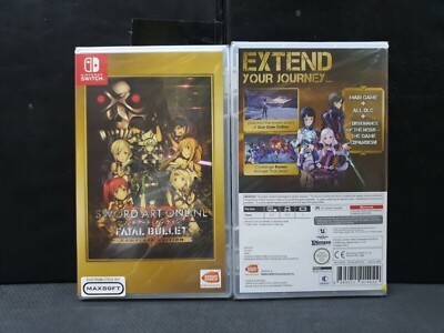 (ASIA ENGLISH VER) Nintendo Switch Sword Art Online Fatal Bullet Complete (BN)