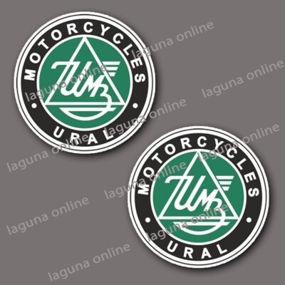 ural Logo Glanz Wetterfest Aufkleber Sticker
