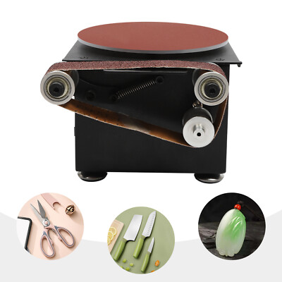 Disc Sander Electric Sharpener 7 Variable Speed 10 Belt & Chuck & Flexible Shaft