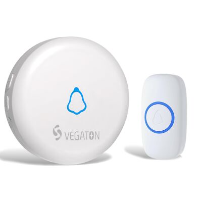 Wireless Doorbell Kits With Ip55 Waterproof Level 500ft Range 5 Volume Levels Wi
