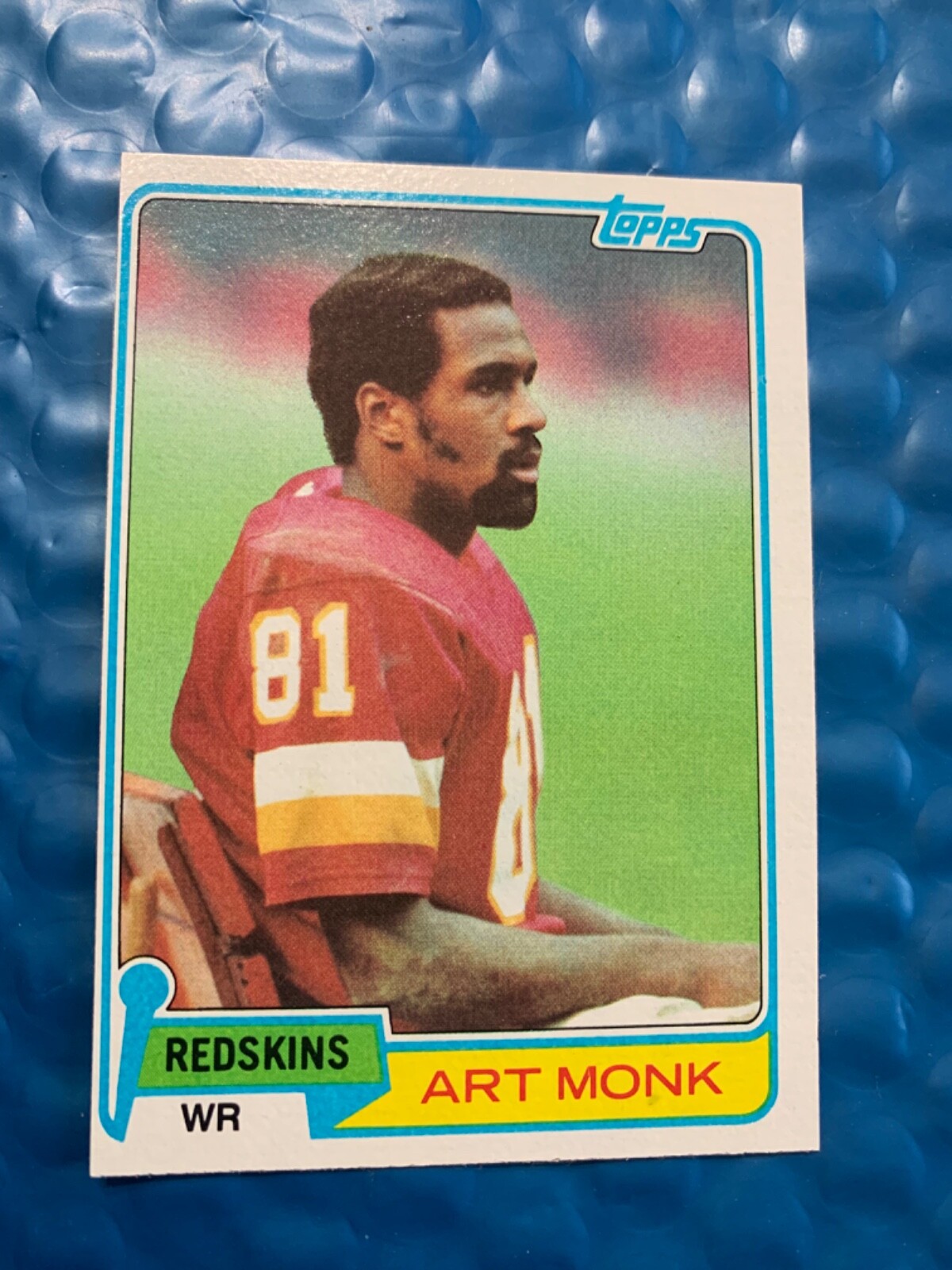 Art Monk 1981 Topps Football Rookie Card RC #194 Washington Redskins Syracuse B