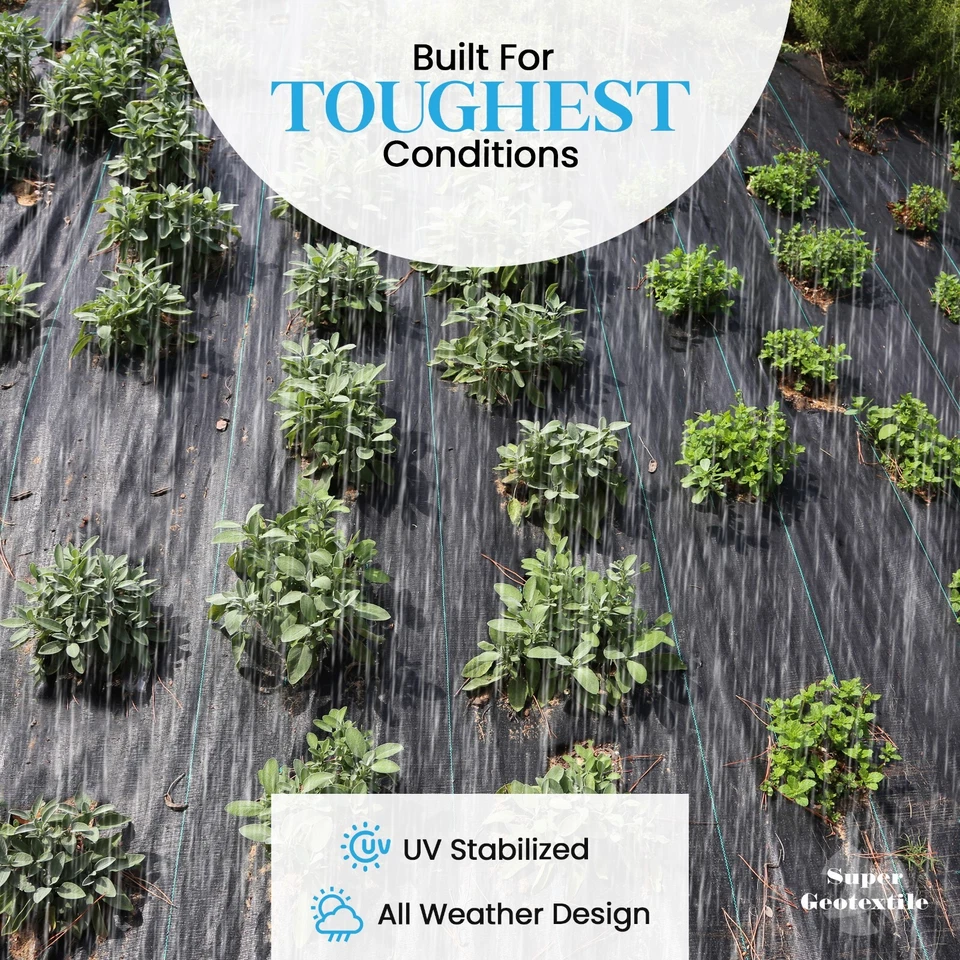 Tela geotextil tejida súper geotextil para calzada, pavimentadora estabilización de carreteras Foto 4 de 4