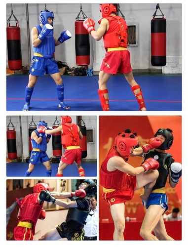 Sanda Martial Art Chest Guard Boxing Chest Guards MMA Muay Thai Chest Protectors - Picture 18 of 21