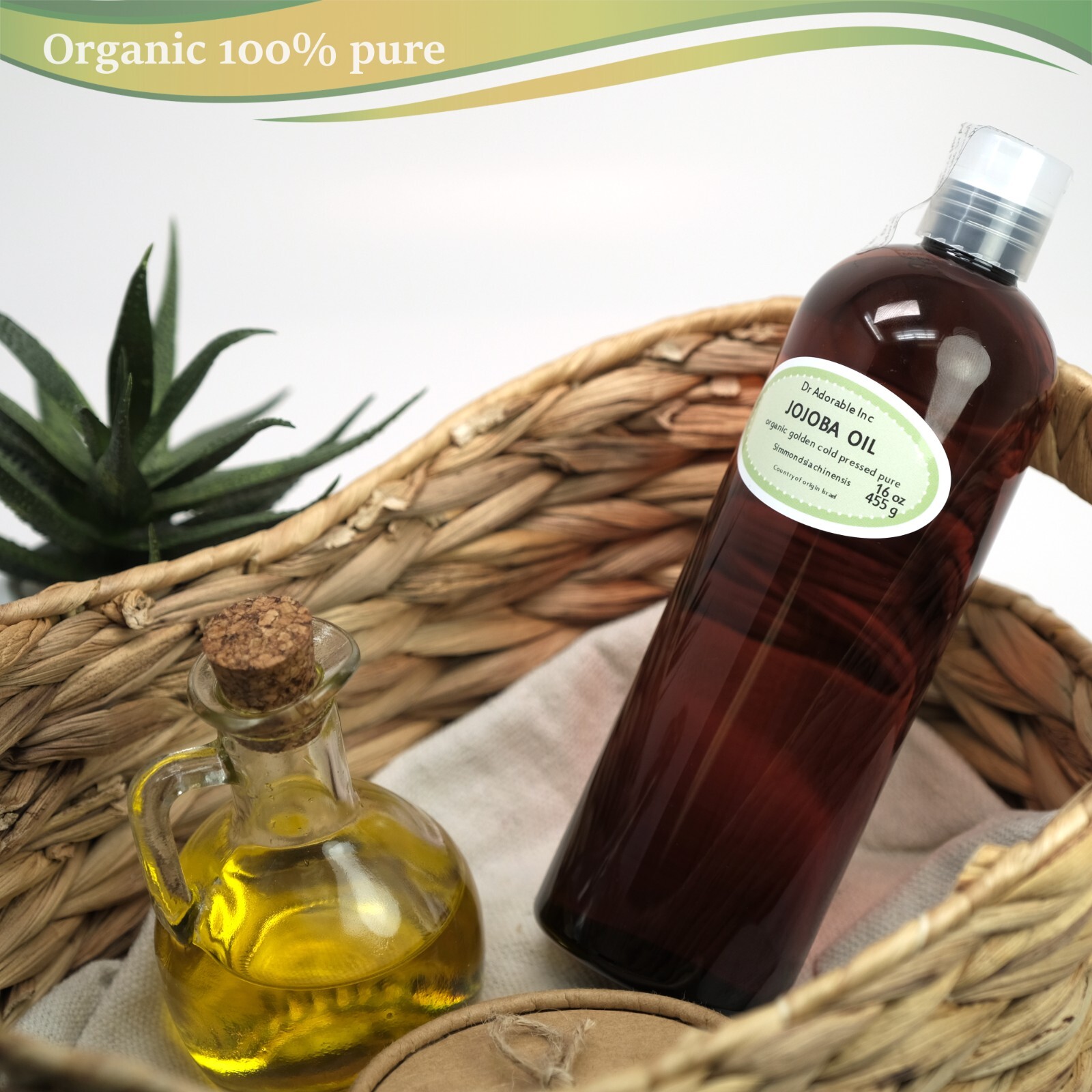 100 % Pure Jojoba Oil Cold Pressed From Best Quality Jojoba Seeds Free Shipping!