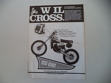advertising Pubblicità 1980 MOTO TGM 125 C CROSS '80