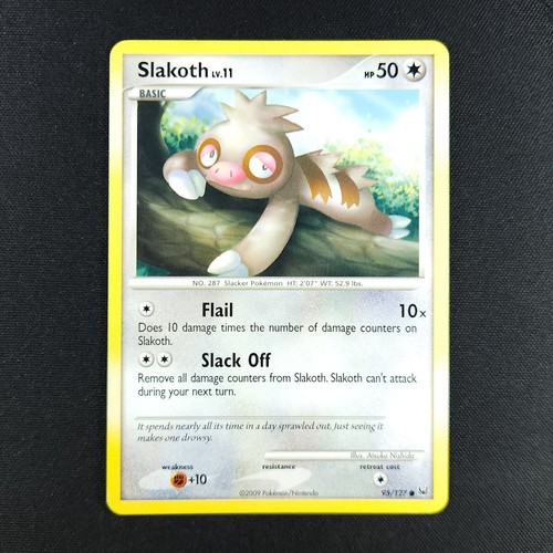 Slakoth 95/127 - Platinum - Pokemon Card | eBay