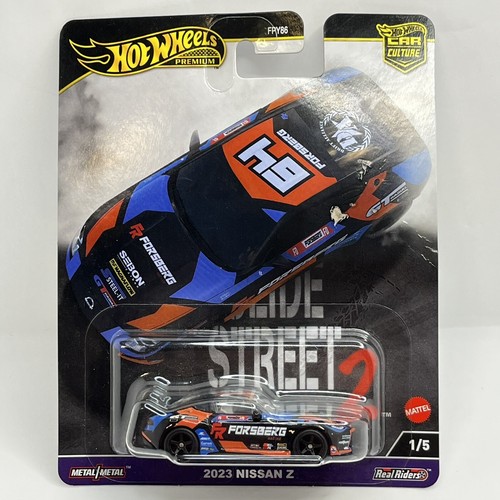 Hot Wheels Premium 2023 Nissan Z Car Culture Slide Street 2 Toy Vehicle NEW