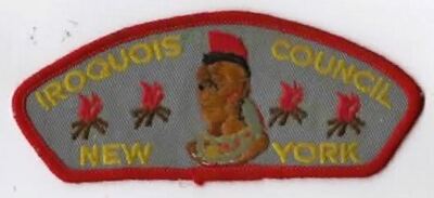 Iroquois Council T1 New York RED Bdr. [STS-2092]
