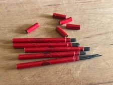 Post Corona 2843 Drawing Leads Refill Lot Of 5 Tubes 2H, H 5" Long 10-12 In Tube