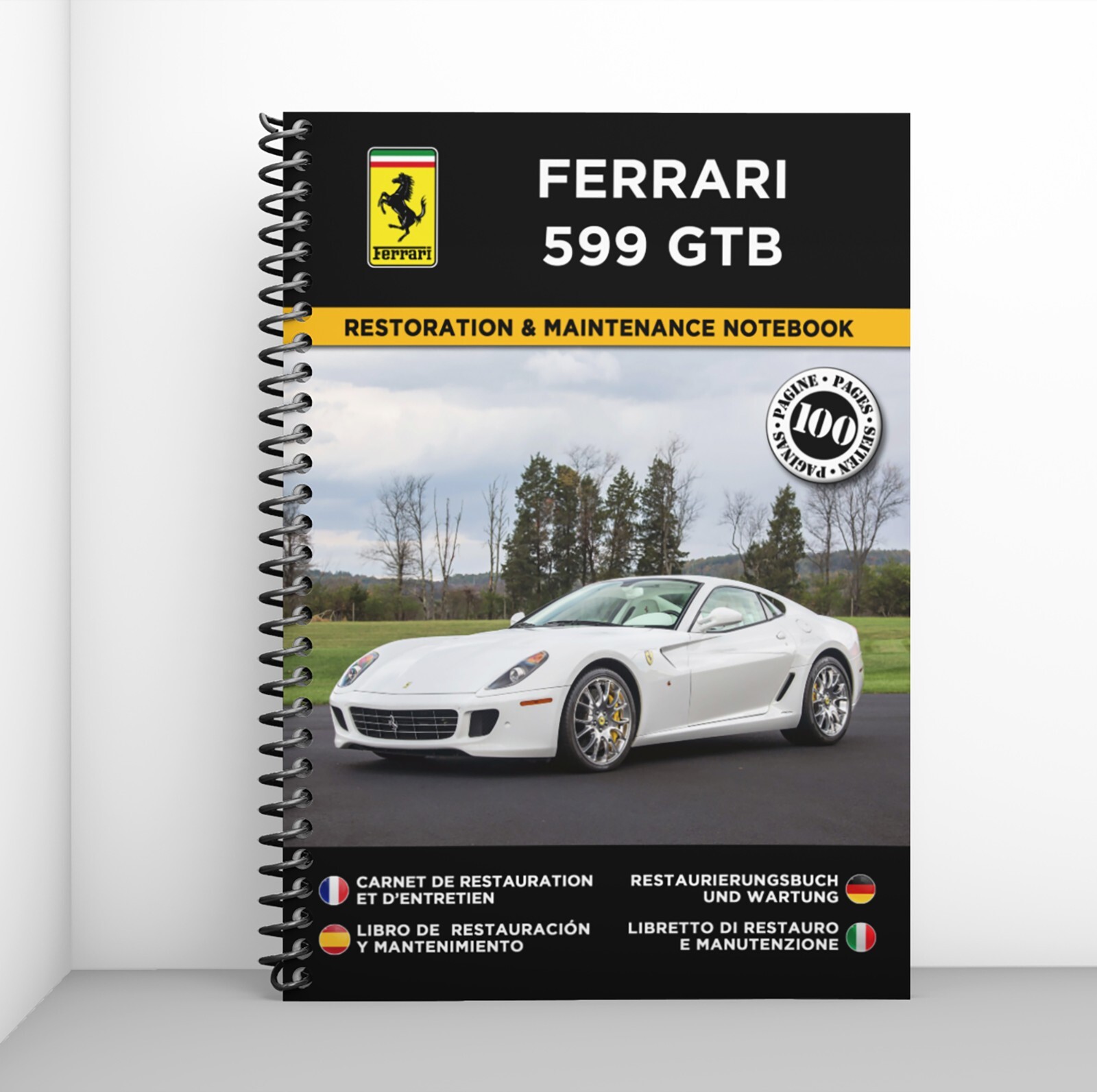 Ferrari 599 GTB carnet de restauration historique traçabilité pour valorisation de cote