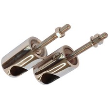 External Threaded Handrail Tube End Fitting, A4 Stainless Steel, 2 Sizes