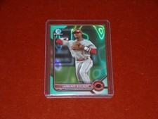 2022 Bowman Chrome Draft Aqua Lava Refractors 002/199 Leonardo Balcazar