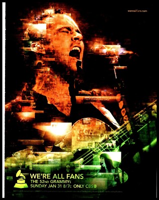 PTP121 MAGAZINE ADVERT 11X8'' WE'RE ALL FANS TV SHOW ON CBS DAVE MATHEWS
