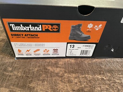 Timberland PRO Black and Orange Box Men main image 4