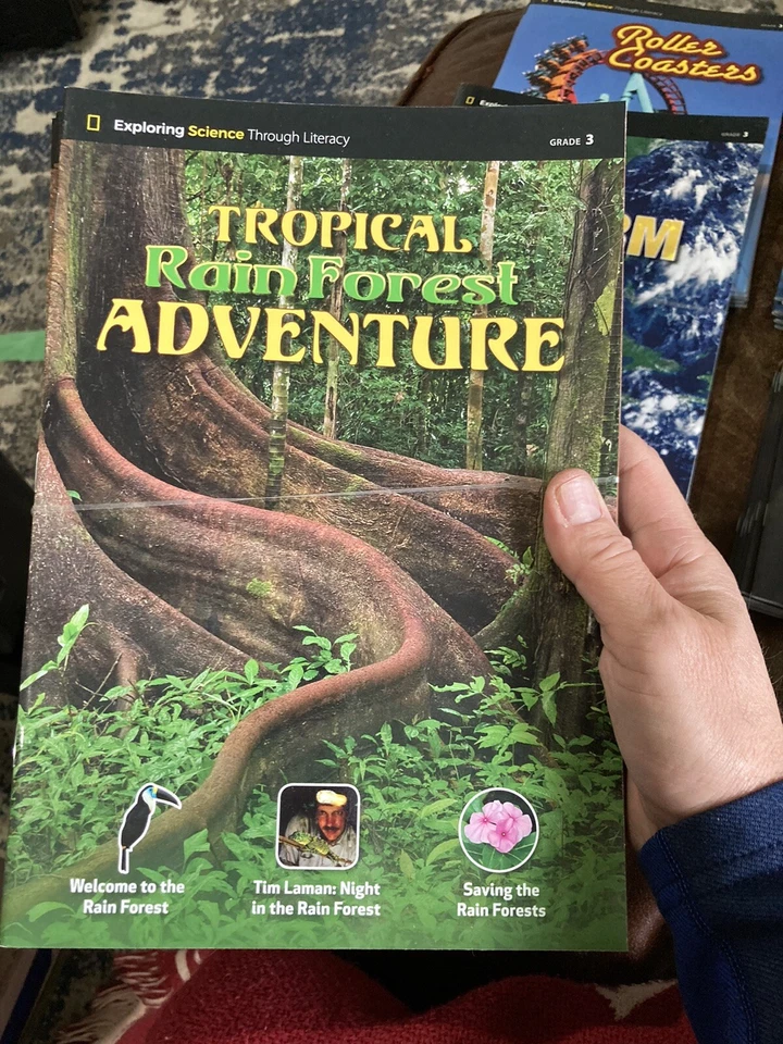 3rd Grade Exploring Science Through Literacy National Geographic 6 Book Set NGSS - Image 3 of 4