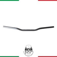 🇮🇹 Manubrio Alluminio Moto ATV Scooter Piega Bassa  22 mm Universale Grigio