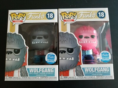 Funko POP Fantastik Plastik #18 Wolfgang Funko Shop Exclusive set of 2