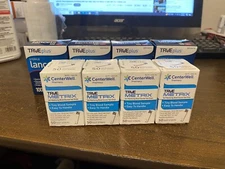 True Matrix Glucose Blood Test Trips 200 Total  07/25 Exp