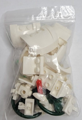 Lego Custom Rose Colors (Old Style) From Rose 40460 and 10280 Flower Bouquet