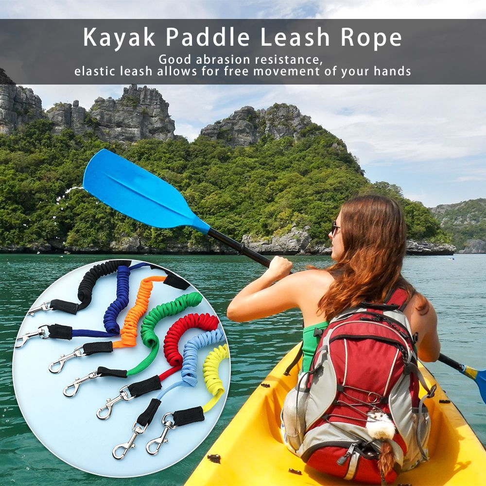 Sports Surfboard Ankle Leash Paddle Board Rope Kayak Rod Lanyard Paddle