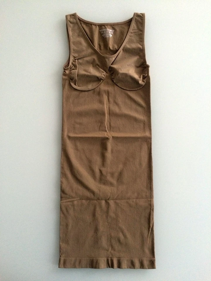 Unterkleid Figur Body beige M 36 - 38 Straffung Shapewear nahtlos Miederkleid - Bild 2 von 4