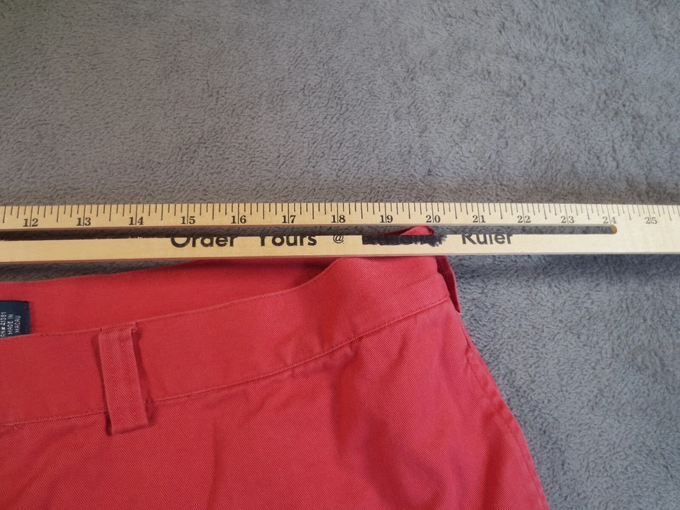 VINTAGE Ralph Lauren Polo Shorts Mens 42 Marthas Vineyard Pink Chino 90s Philip - Image 2 of 4