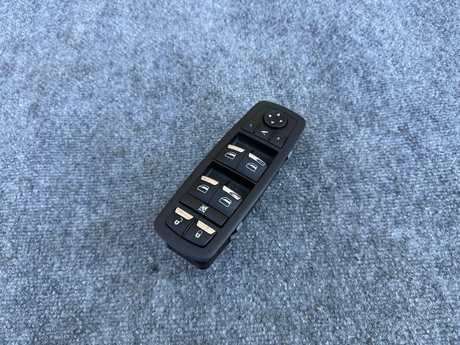 MASTER WINDOW CONTROL SWITCH ASSEMBLY OEM 74K 14-20 MASERATI GHIBLI QUATTROPORTE
