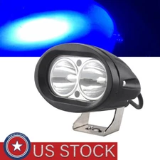 Blue LED Forklift Light Spot TRUCK Pedestrian Warehouse Safety Warning 12V 36V