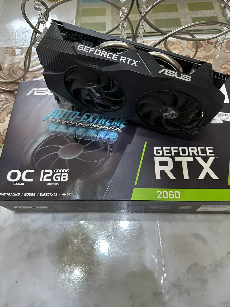 ASUS Dual GeForce RTX 2060 EVO OC Edition 12GB GDDR6 Graphics Card