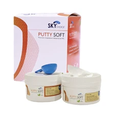 Putty SOFT VPS Impression Material Orange Mint Flavor (Sky Choice)
