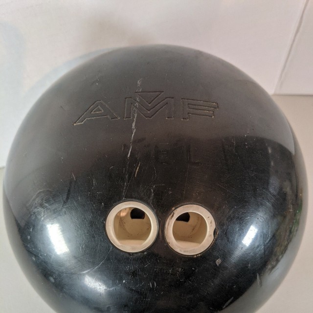 Vintage AMF The Angle Original Urethane Bowling Ball 16lbs for sale