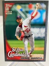 2011 Topps Update 'Black Border' Jaime Garcia #US-285 RC Serial#20/59