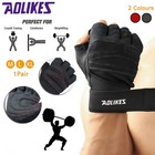 Weight Lifting Gloves Gym Bodybuilding Fitness Workout Cycling Crossfit Men AU
