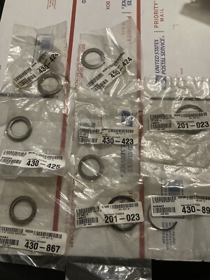 LOT Of  Harley Bearing Washers /Thrust Washers And A Snap Ring(8 Total) NOS