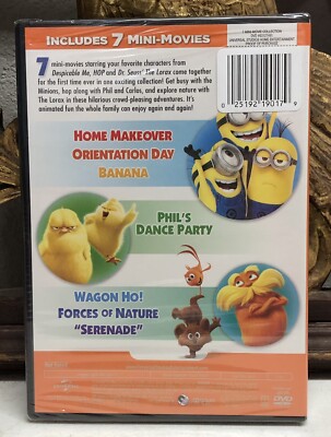 DESPICABLE ME HOP THE LORAX - 7 Mini-Movies DVD | eBay