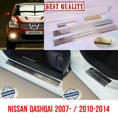 NISSAN QASHQAI III since 2007since 2014 Car Door Sill Protector steel pol