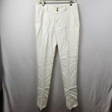 Chaps Pants Womans Size 4 White Linen See Photos For Defect